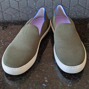 Rothy's Slip On Sneaker - Garden Green sz 9